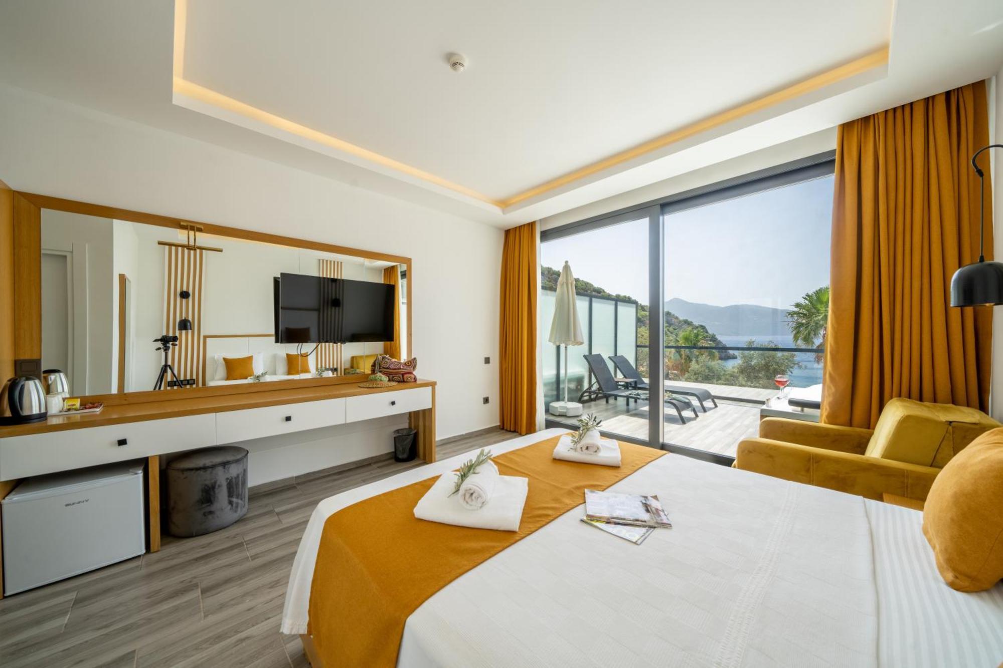 Kalkan Beach Park Hotel كاس المظهر الخارجي الصورة