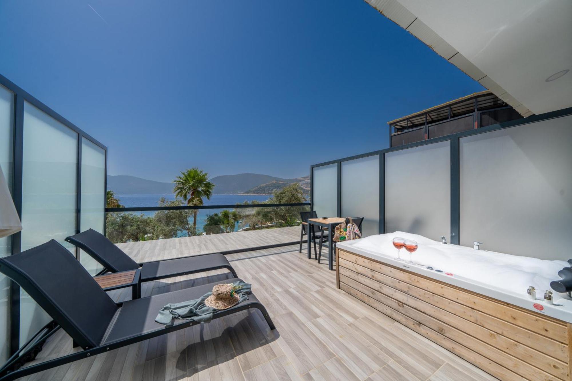 Kalkan Beach Park Hotel كاس المظهر الخارجي الصورة