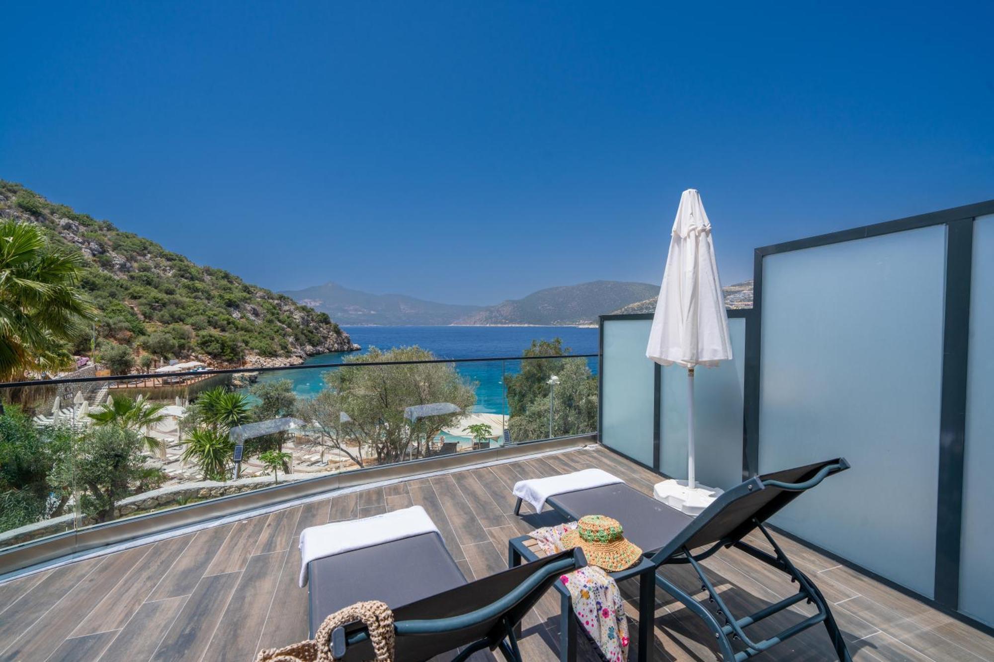 Kalkan Beach Park Hotel كاس المظهر الخارجي الصورة