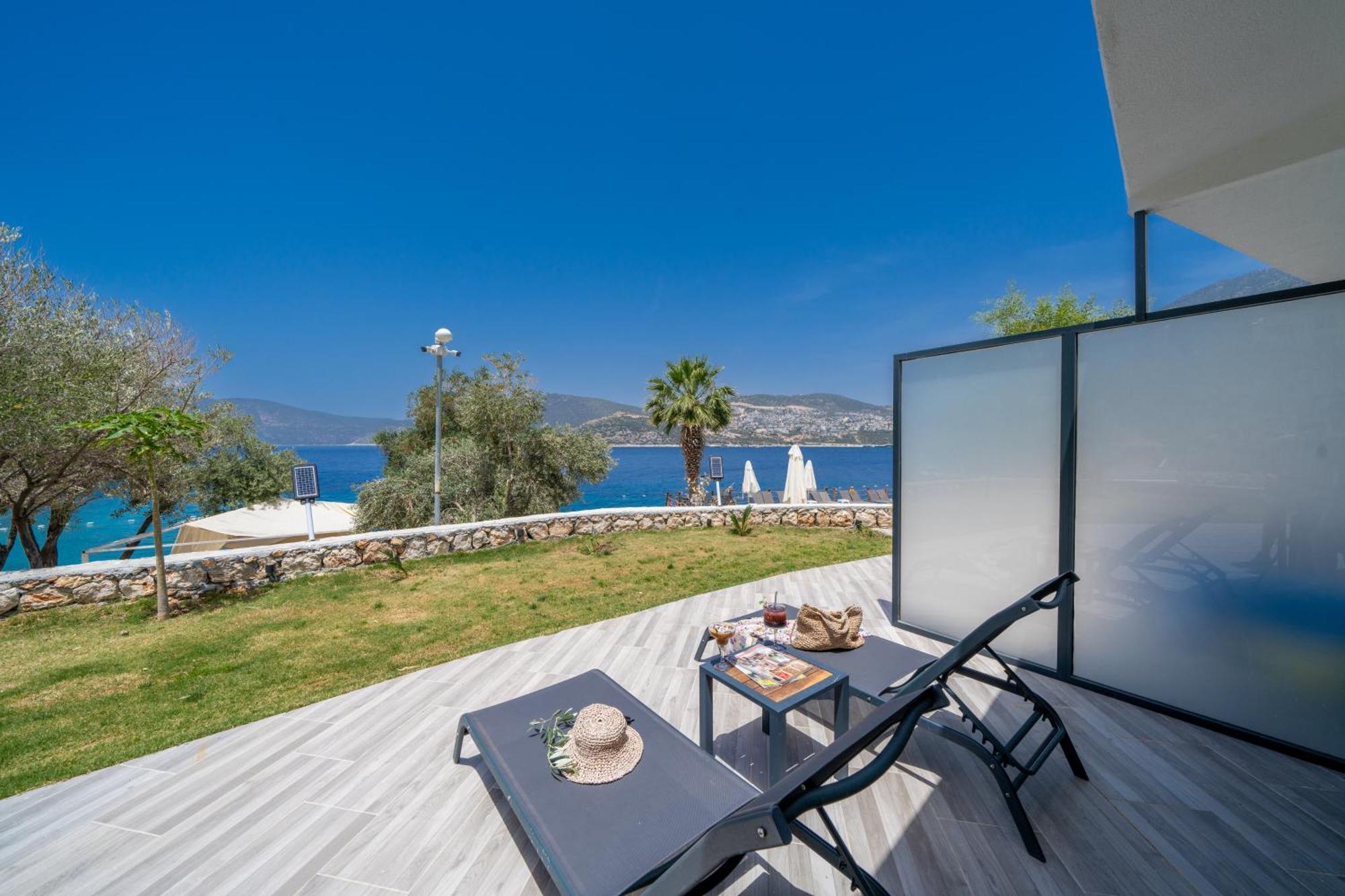 Kalkan Beach Park Hotel كاس المظهر الخارجي الصورة