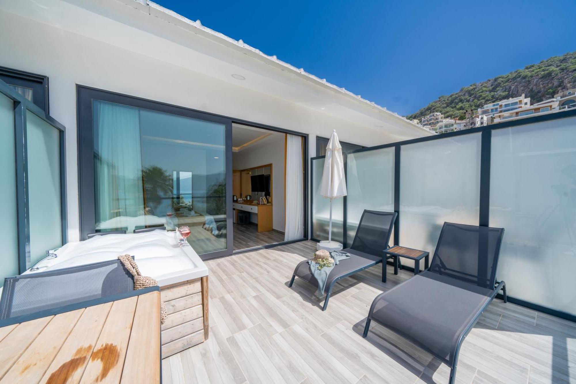 Kalkan Beach Park Hotel كاس المظهر الخارجي الصورة