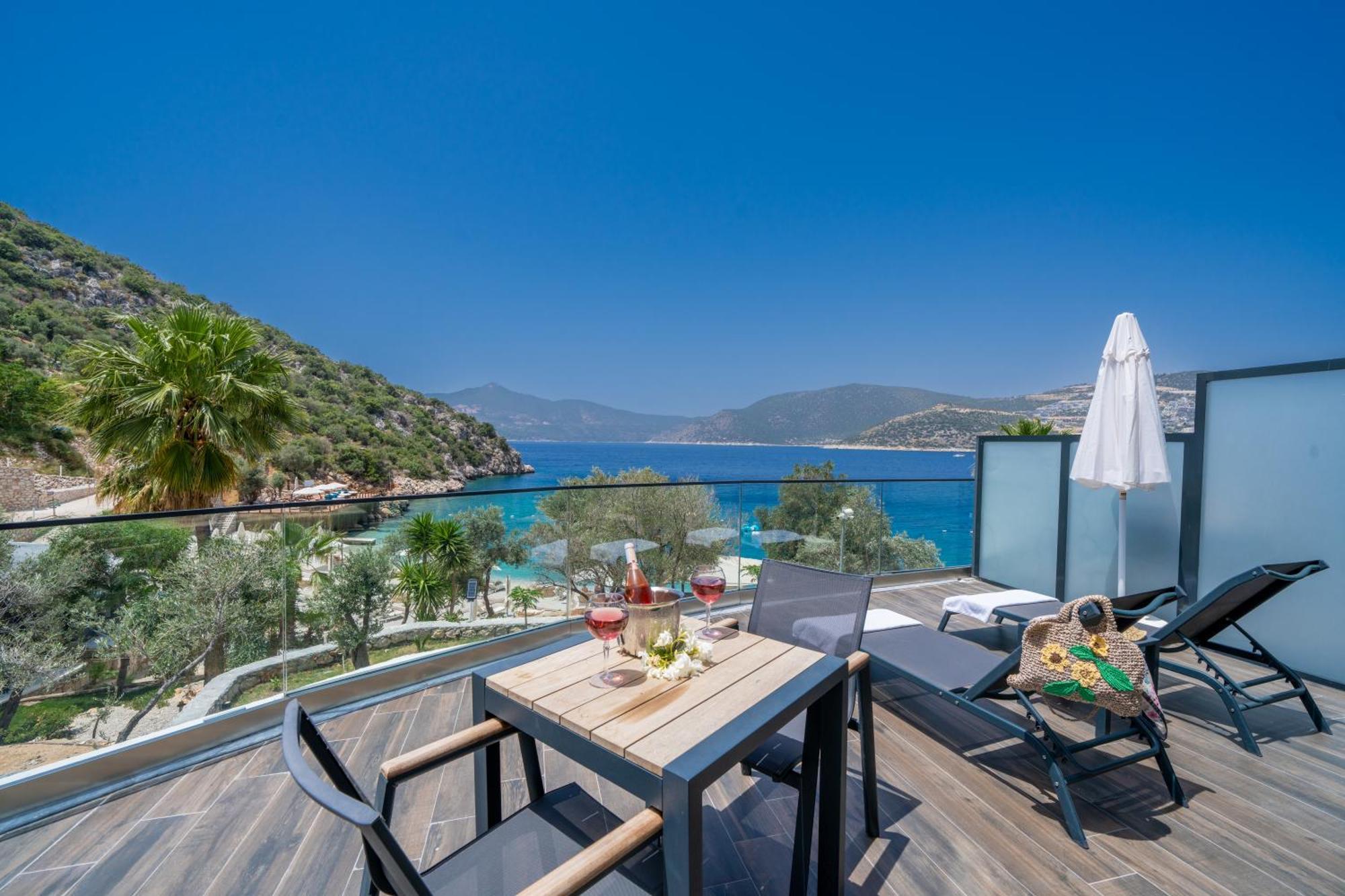 Kalkan Beach Park Hotel كاس المظهر الخارجي الصورة