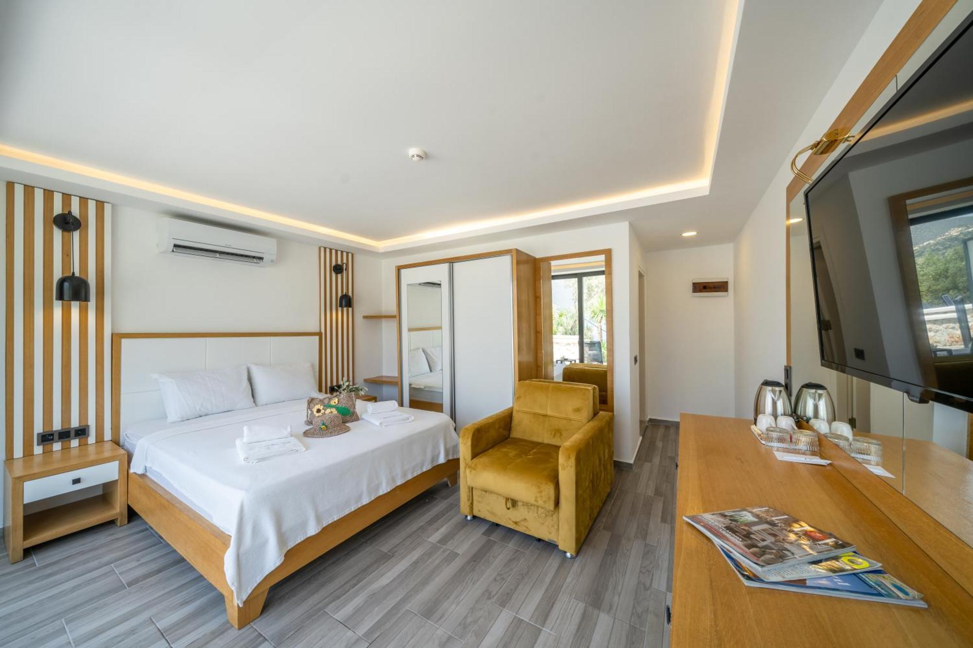 Kalkan Beach Park Hotel كاس المظهر الخارجي الصورة
