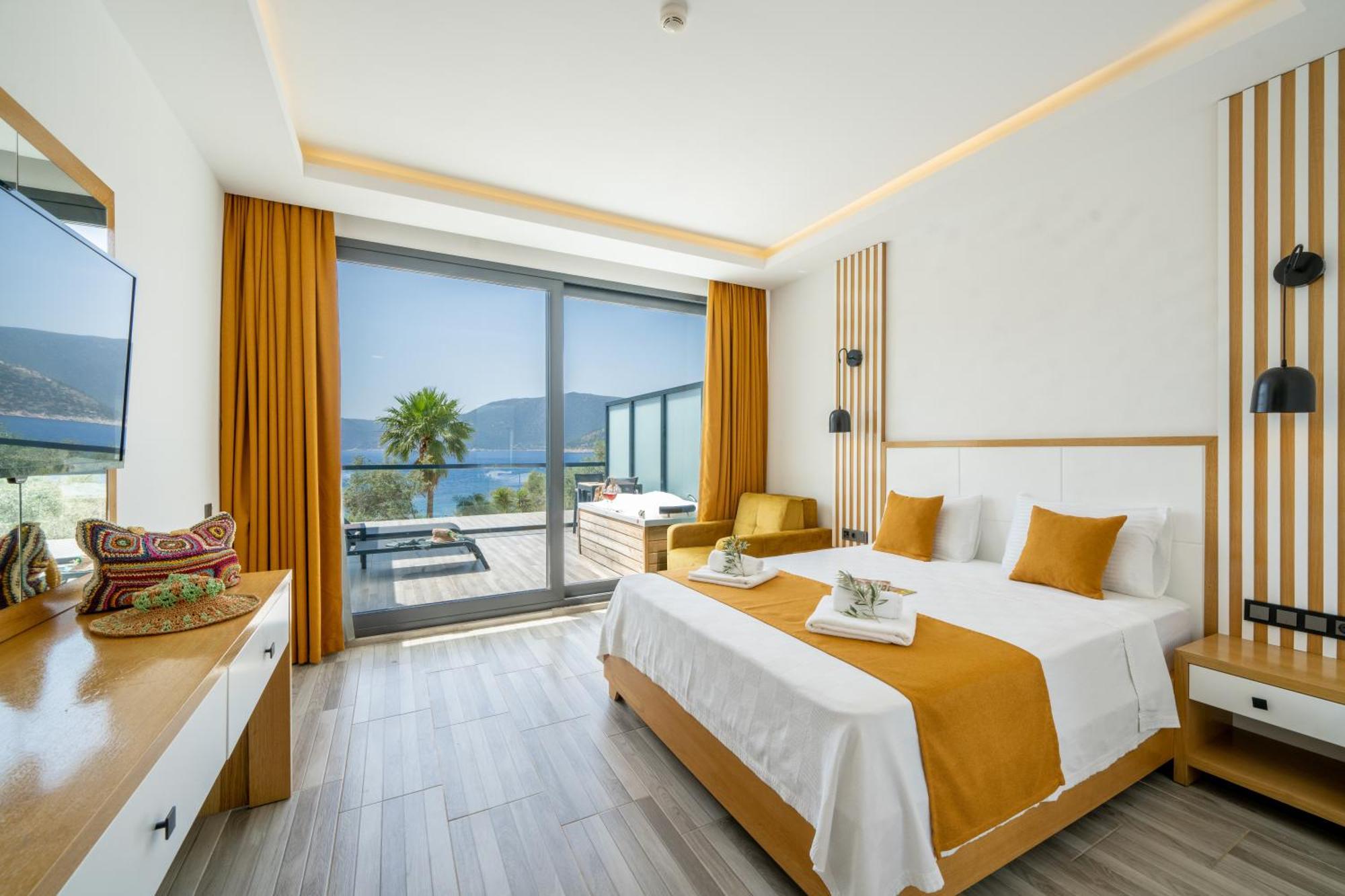 Kalkan Beach Park Hotel كاس المظهر الخارجي الصورة