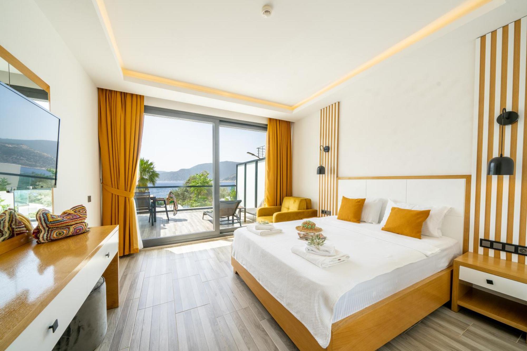 Kalkan Beach Park Hotel كاس المظهر الخارجي الصورة