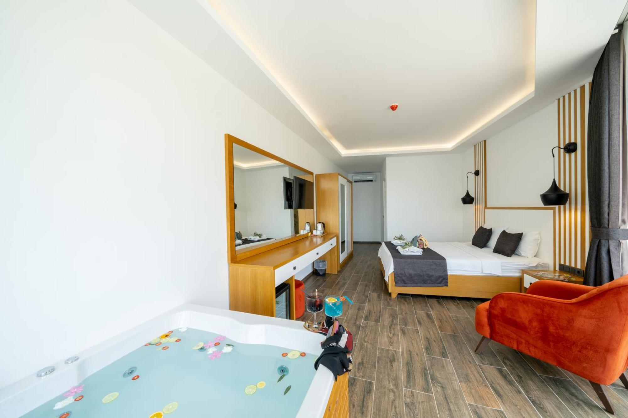 Kalkan Beach Park Hotel كاس المظهر الخارجي الصورة